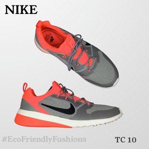 Nike CK Racer 916780 002 Men's Gray Orange Running Training Shoes Size 8.5
